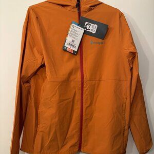 NEW Cotopaxi Men's (M) Vuelta Performance Windbreaker Jacket | Color: Orange